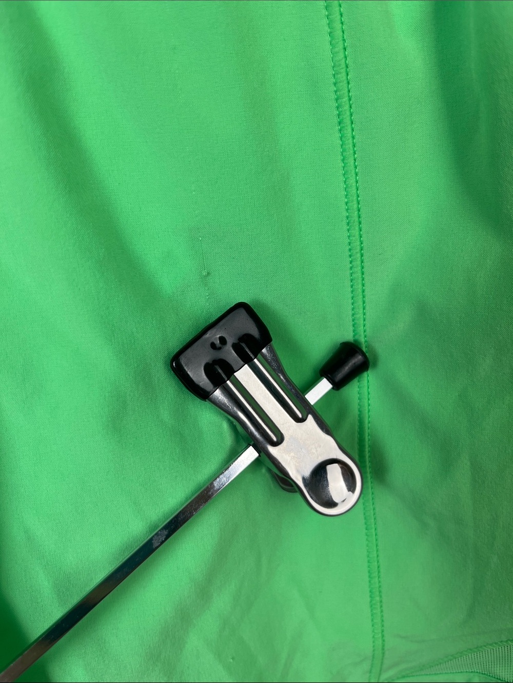 Hotty Hot High-Rise Lined Short 4" in Lime Green - Picture 4 of 14